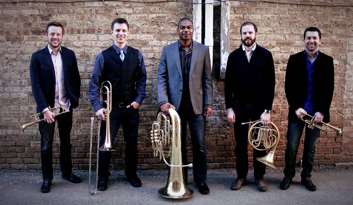 Axiom Brass at the 2014 Summer Music Festival