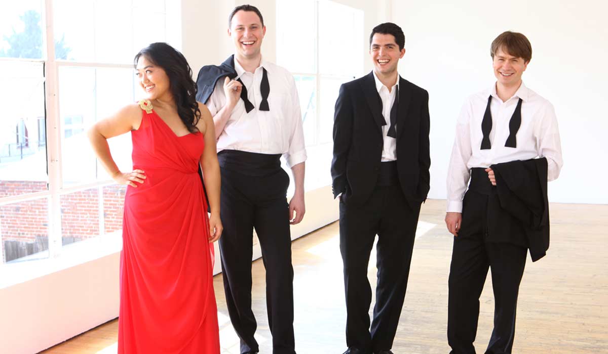 Calidor String Quartet at the 2014 Summer Music Festival