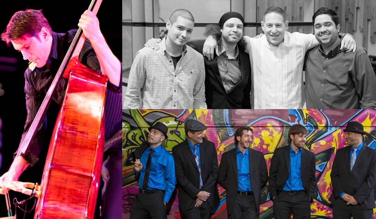 Ben Allison Duo, Mitch Frohman Latin Jazz Quartet, Occidental Gypsy at the 2014 Summer Music Festival